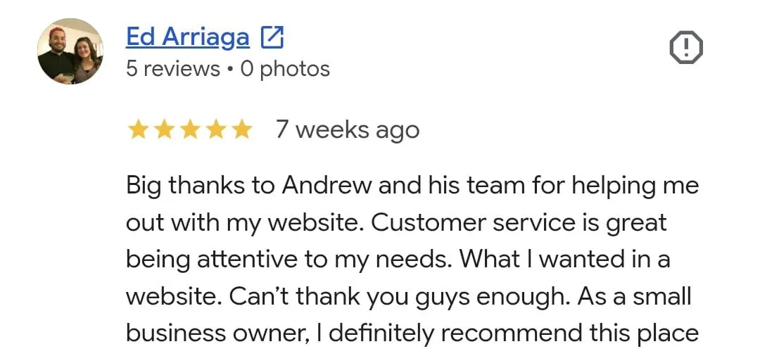 Client message about SV Growth results